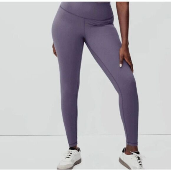 Everlane, the performance, plum, purple ankle leggings, size small - Picture 1 of 6